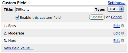 Custom Ticket Fields