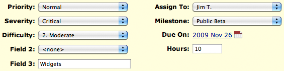 Custom Ticket Fields