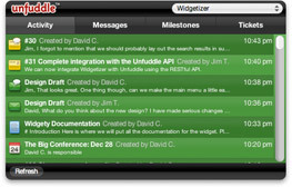 Unfuddle Mac Widget